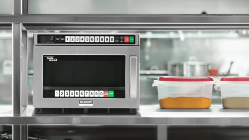 sharp microwave oven
