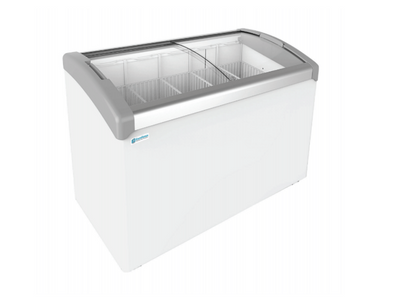   Curved Lid Display Freezer 